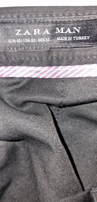 Pantalón de traje Zara negro