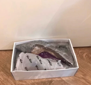 Zapatos de tacón Zara a cuadros