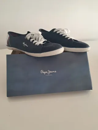 Zapatillas Pepe Jeans Azul/Blanco Talla 43