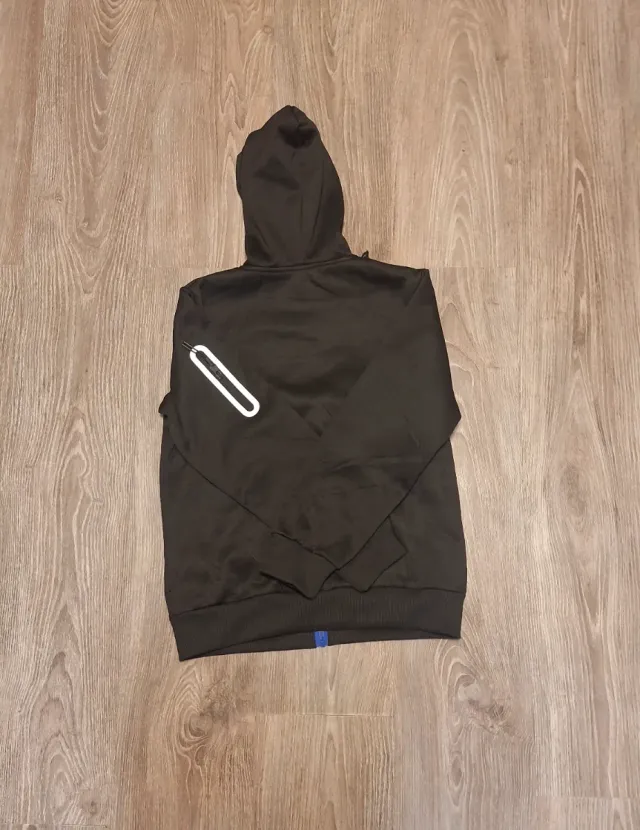 Conjunto Nike Tech Fleece Negro y Azul