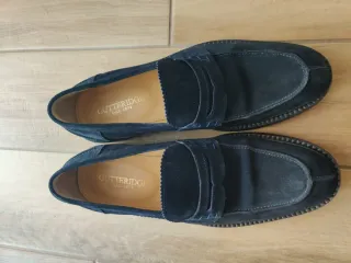 Scarpe Gutteridge Uomo Blu Scamosciate