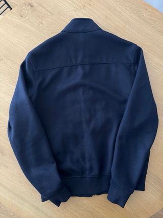 Cazadora Bomber Massimo Dutti Azul Marino