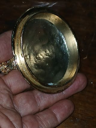 Antigua joya leopardo con pedrería