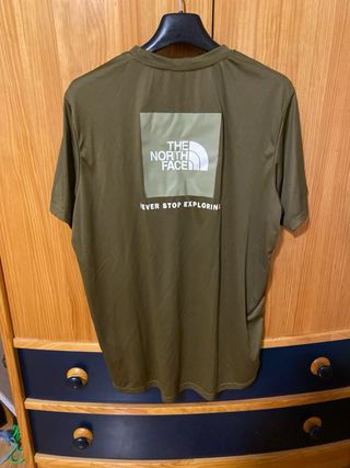 Camiseta The North Face Talla XL Verde Oliva