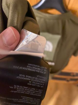 Camiseta The North Face Talla XL Verde Oliva