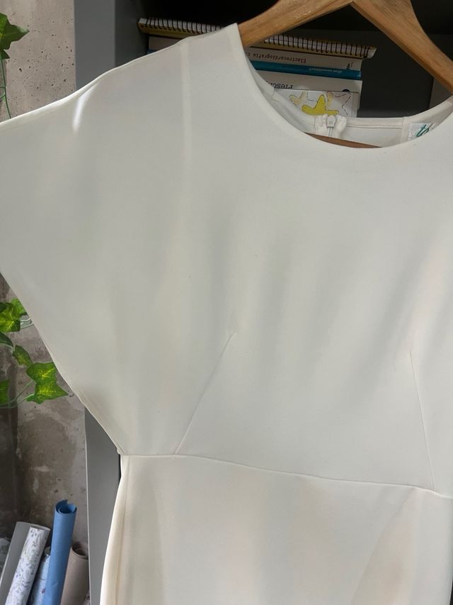 Vestido Tonala Blanco Roto Talla M