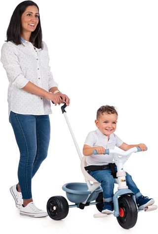 TRICICLO SMOBY BE FUN EVOLUTIVO AZUL