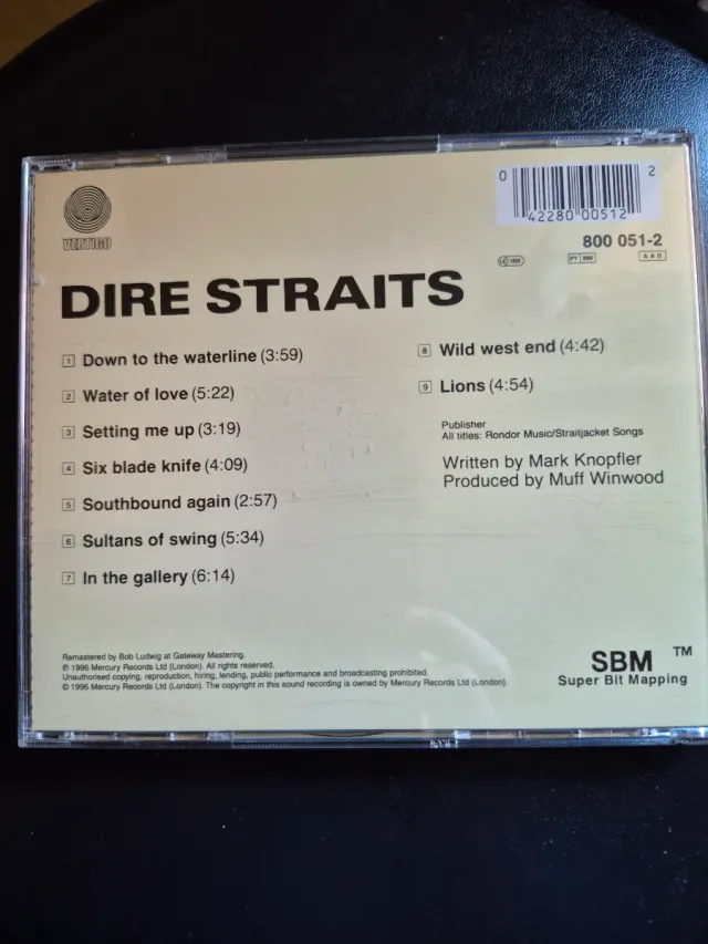 CD Dire Straits Remastered