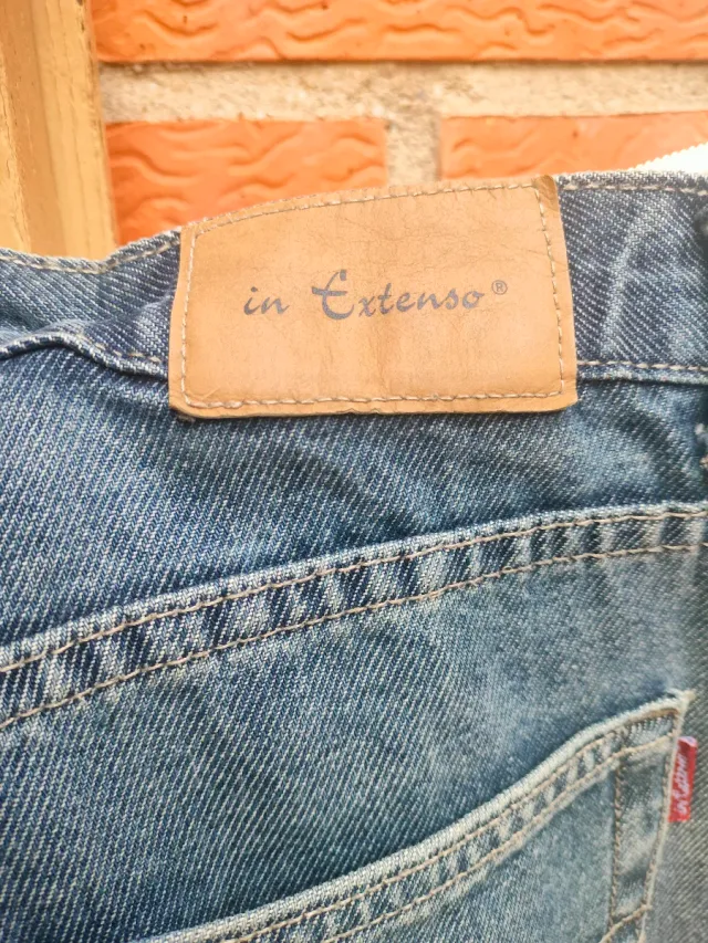 Pantalón vaquero hombre azul