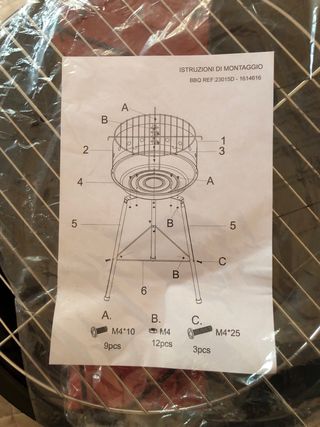 Barbecue BBQ Home Grill Tondo