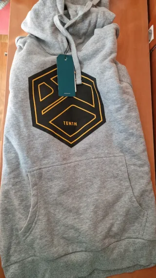 Sudadera Tenth Gris Talla Única