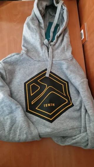 Sudadera Tenth Gris Talla Única