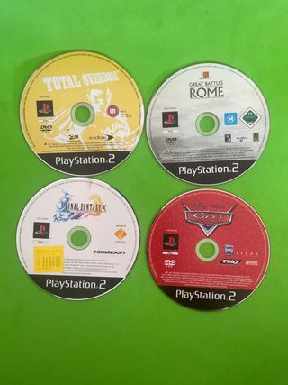 Juegos PS2 a 4€ unidad