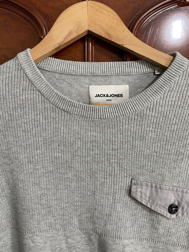 Jersey Jack & Jones Gris