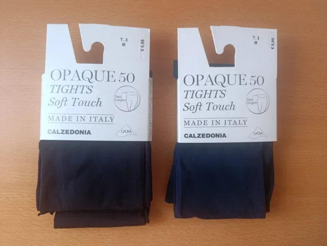 2 Pares Medias Calzedonia Opacas Talla M. NUEVAS.