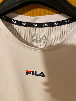 Camiseta Fila Blanca Talla L