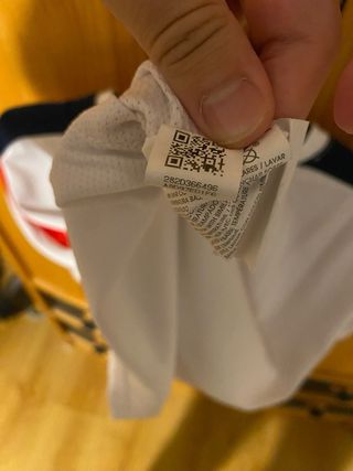 Camiseta Fila Blanca Talla L