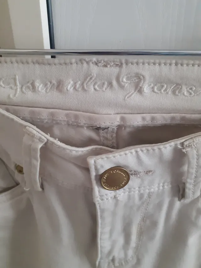 Pantalón algodón mujer talla 36 y talle bajo