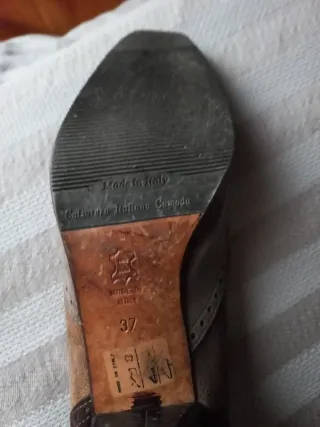 Scarpe donna scamosciate beige e marroni 37