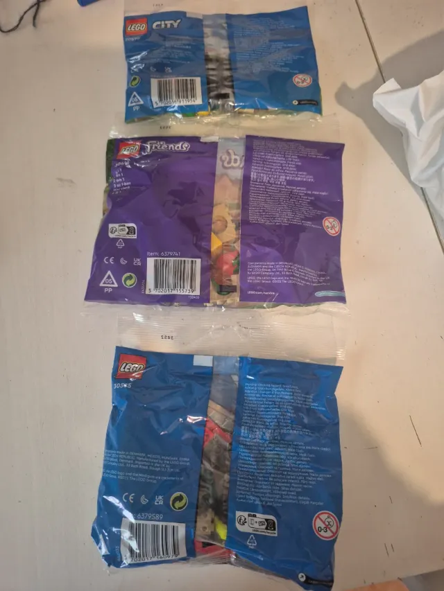 Lego City e Friends buste