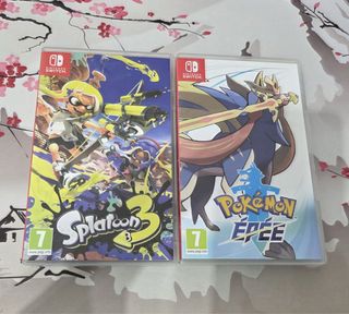 Nintendo Switch Splatoon 3 e Pokémon Spada