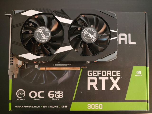 ASUS RTX 3050 6GB GDDR6