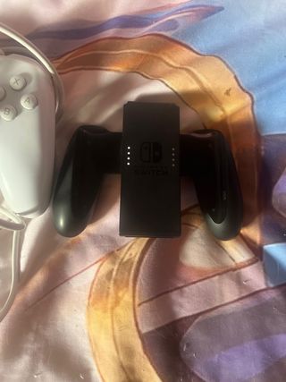 lote de mando  Nintendo Switch Blanco y negro