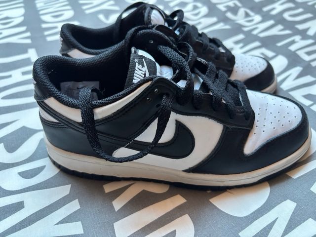 Zapatillas Nike Dunk Low Blanco y Negro