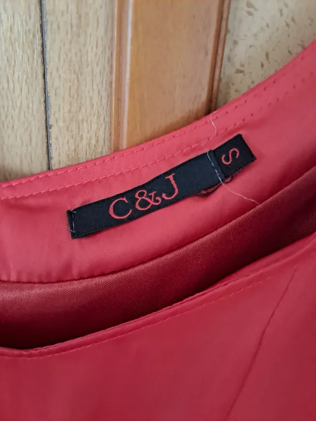 Vestido coral C&J Talla S