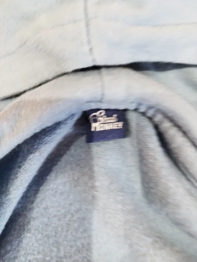 Chaqueta con falda azul