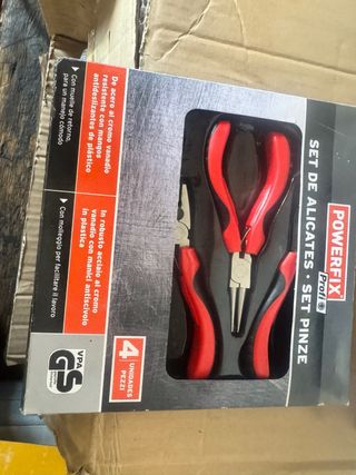 Set 4 mini alicates Powerfix Profi