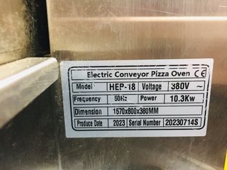 Horno de pizza profesional