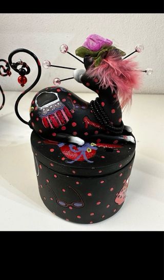 Lote Joyero y Hucha Gatuna