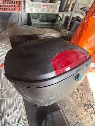 Maleta Baúl Moto Universal Negra