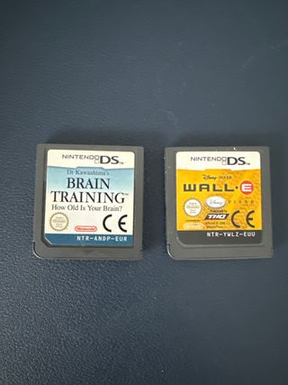 Nintendo DS Brain Training y WALL-E