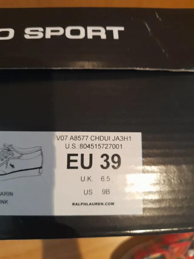 Zapatillas Polo Ralph Lauren Talla 39