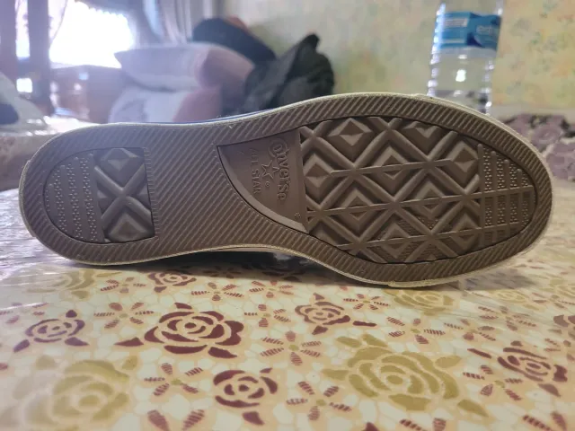 Converse Cuero Azul Talla 40