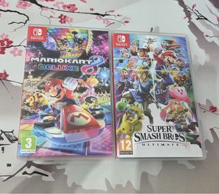 Mario Kart 8 Deluxe y Super Smash Bros Ultimate