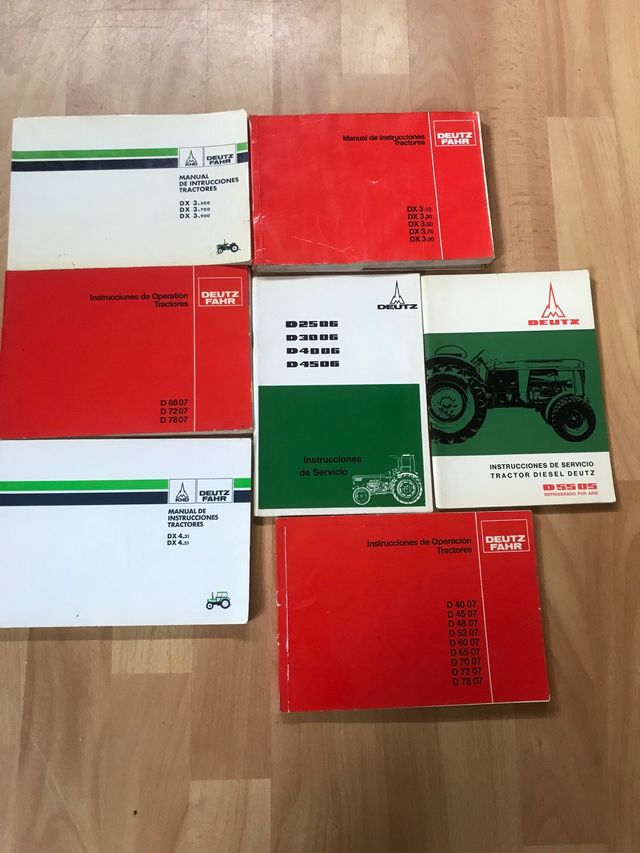 Manuales Tractores Deutz Fahr