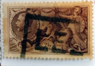 Sello Half Crown 2/6