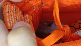 Nike Dunk Low Naranja y Blanco Talla 44