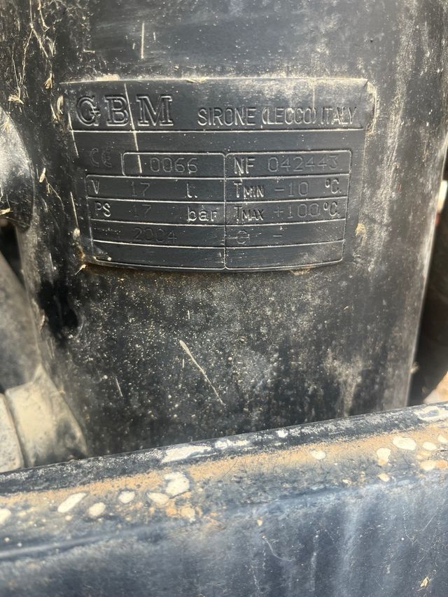 Compresor de aire para obra