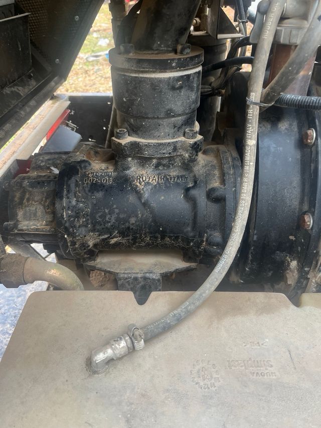 Compresor de aire para obra