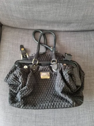 Borsa Yes London Nera Trapuntata