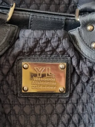 Borsa Yes London Nera Trapuntata
