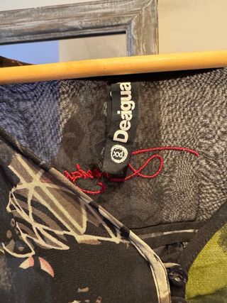 Blusa Desigual Multicolor Talla XXL