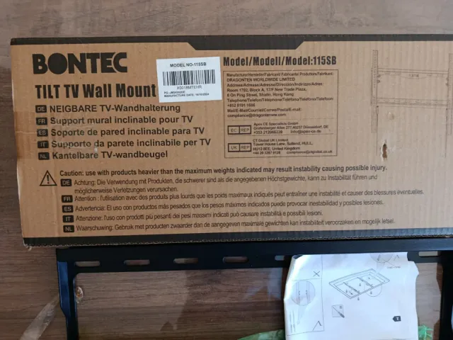 Soporte TV Inclinable BONTEC 115SB