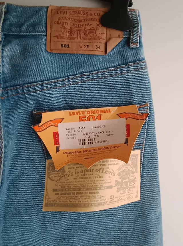 Pantalón vaquero mujer Levi's azul