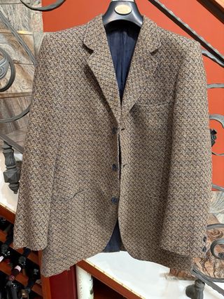 Giacca lana uomo vintage