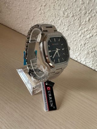 Reloj Curren Hombre Azul y Plateado